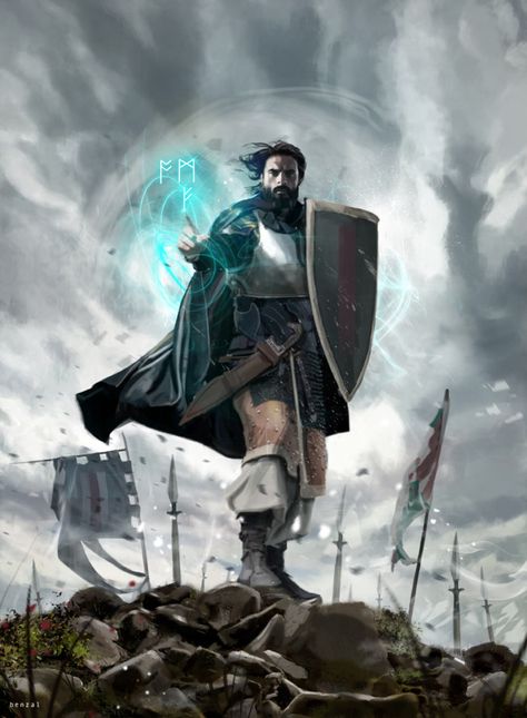 David Benzal, Battle Wizard, Wizard Character, Battle Mage, Fantasy People, Pathfinder Character, Fantasy Wizard, Fantasy Figures, Character Images