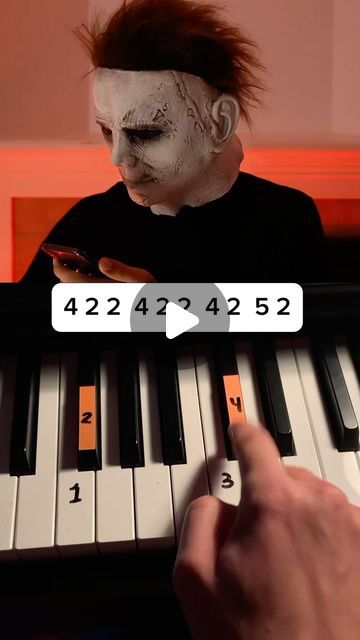 Keys Tutorials on Instagram: "Michael Myers 🎃 (Easy Tutorial)

#piano #tutorial #pianomusic #michaelmyers #halloween #halloweenmusic #pianolessons #pianotutorial" Halloween Piano Songs, Halloween Music, Piano Tutorial, Piano Songs, Easy Piano, Michael Myers, Piano Lessons, Theme Song, Piano Music