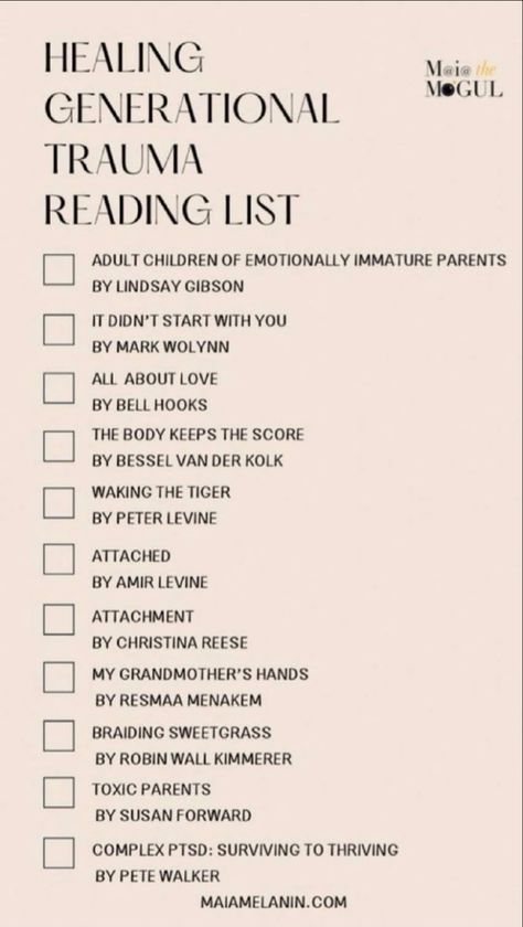 Looking for informative literature that assist in healing? Check out this book check list. Find more self-help books at our website. Things I Believe In List, Leadership And Self Deception, Internal Vs External Processing, Tasia + Core, Social Work Books To Read, How To Grow Intellectually, Good Inside Book Dr Becky, I Feel Like I Fail At Everything, Bibliotherapy Counseling