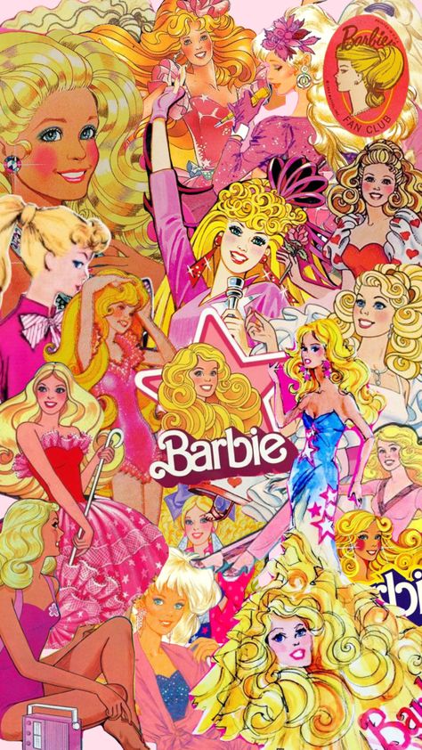 the icon. barbie #barbie #vintagebarbie #80sbarbie #80s #90s #pink #barbiemovie #barbiecore Barbie And Ken Aesthetic, Barbie Artwork, Barbie Journal, Barbie Drawings, Wallpaper Collages, 90 Art, Barbie Wallpaper, Barbie Pictures, Cartoons 80s 90s