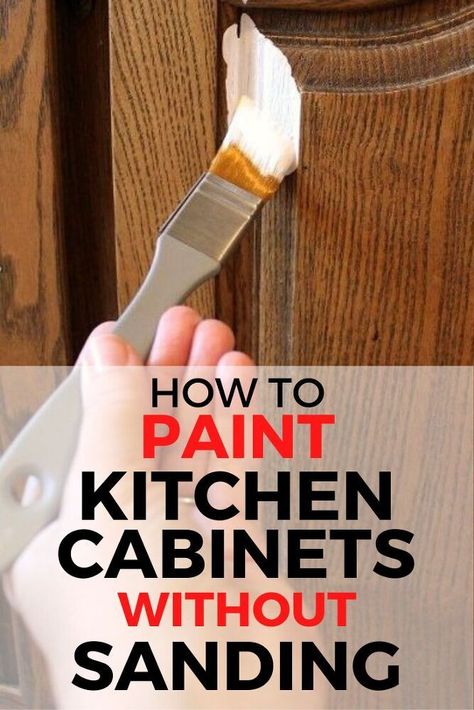 Paint Kitchen Cabinets Without Sanding, Kitchen Cabinet Crown Molding, Diy Concrete Counter, Diy Kitchen Makeover Ideas, Diy File Cabinet, Kitchen Cabinet Painting, How To Paint Kitchen Cabinets, Shaker Style Cabinet Doors, Diy Kitchen Cabinets Painting