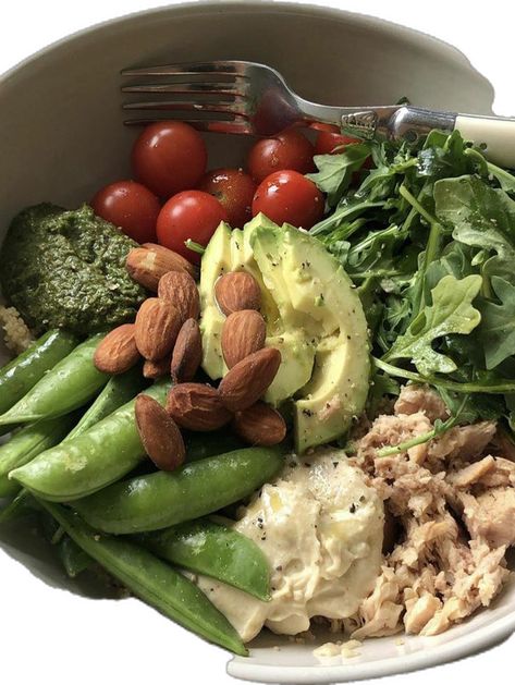 Veggie Bowl Dressing, Veggie Bowls Healthy, Veggie Bowl Recipe, Eating Good Food, Cooking Avocado, Broccoli Spinach, Sriracha Aioli, Eating Good, Lunch Bowl