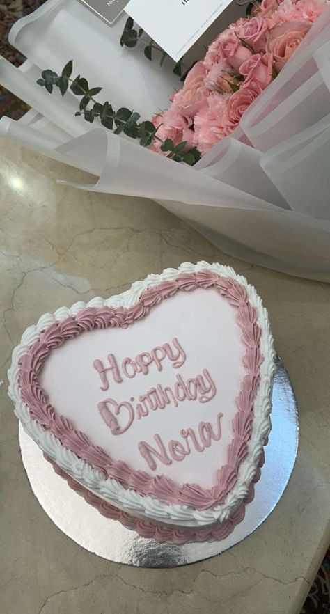 Happy Birthday Nora, Happy Birthday Cakes, Cake Ideas, Birthday Cake, Happy Birthday, Pastel, Collage, Cake, Birthday