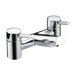 Bristan Prism Pillar Bath Filler PM BF C Wall Mounted Bath Taps, Straight Baths, Bath Mixer Taps, Bath Mixer, Plumbing System, Bath Taps, Tap Handles, Shower Taps, Luxury Bath