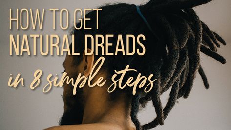 How To Make Natural Dreadlocks in 8 Simple Steps How To Get Dreadlocks, How To Grow Dreadlocks, How To Do Dreadlocks, How To Start Dreadlocks, Loc Ties, Make Dreadlocks, Starting Dreads, Dreads Diy, Dreadlocks Diy