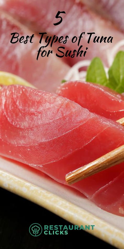 Tuna For Sushi, Sushi Guide, Cooked Fish, Tuna Sushi, Sushi Dishes, Bluefin Tuna, Best Sushi, Videos Cooking, Sushi Recipes