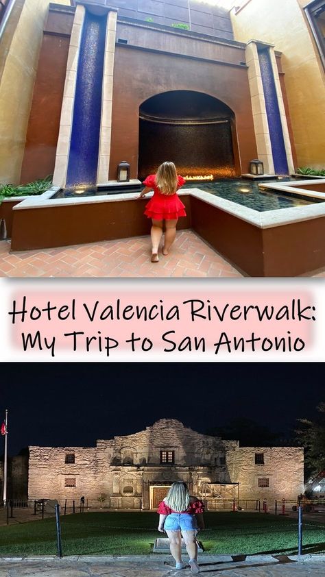 I am so excited to share my experience at Hotel Valencia Riverwalk in San Antonio. I've been eyeing this hotel for a while now, but haven't had the chance to visit until recently. The hotel is located in downtown San Antonio, right on the Riverwalk and has an amazing view. San Antonio Riverwalk Hotels, San Antonio Travel, San Antonio Hotels, San Antonio Riverwalk, Downtown San Antonio, Texas City, Bucket List Destinations, River Walk, Travel Info