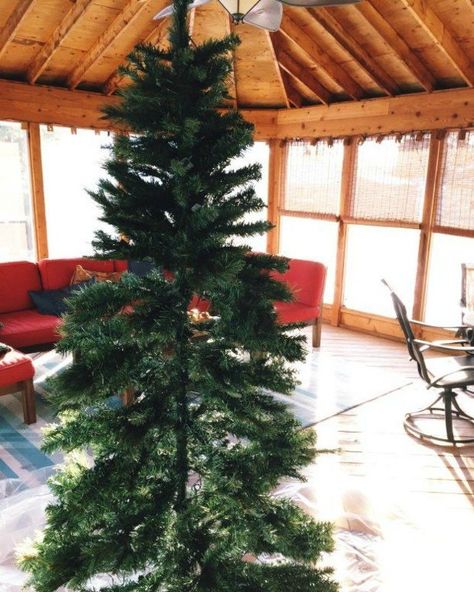 8 Hacks to Make Your Fake Christmas Tree Look Full and Fabulous Cheap Christmas Tree, Boot Decor, Fake Christmas Tree, Cheap Christmas Trees, Beach Christmas Trees, Fake Christmas Trees, Flocked Christmas Tree, Pallet Christmas Tree, Fake Trees