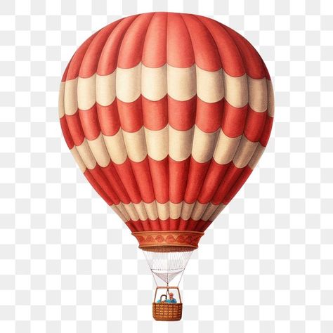 Hot Air Balloon Basket, Balloon Hot Air Balloon, Balloon Png, Balloon Basket, Collage Material, White Hot, Retro Cars, Hot Air Balloon, Air Balloon