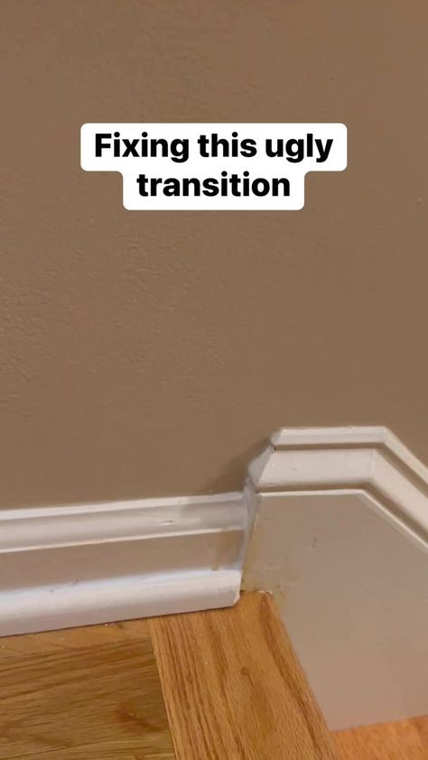 This is the 5th and 6th transitions like this I’ve changed and thankfully my last so I wanted to show the entire process. If you look closely you can see the seams but I’m not going to let it bother me. #carpenter #carpentry #trimwork #trim #moulding #molding #trimmolding #millwright #millwork #diy #remodel #renovation #homeimprovement #asmr #home #house #construction #contractor #tools | RLLWoodworks and DIY | RLLWoodworks and DIY · Original audio Stair Trim Moulding, Carpentry Hacks, Contractor Tools, Stairs Trim, Trim Carpentry, Trim Moulding, Wooden Trim, Diy Table Saw, House Planning