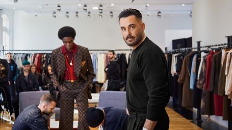 Can Mike Amiri Build the Next Global Luxury Fashion House? Mike Amiri, Cfda Awards, Success Story, Pop Artist, Fashion House, American Design, American Style, Paris Fashion, Gq