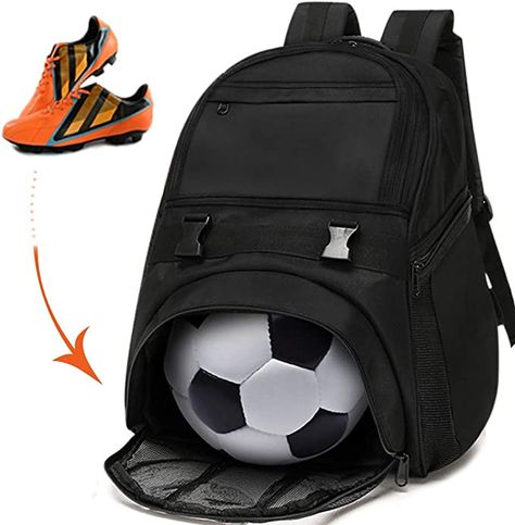 Disclaimer: As an Amazon Associate I earn from qualifying purchases. Gmirand5-20 is a participant in the Amazon Services LLC Associates Program, an affiliate advertising program designed to provide a means for sites to earn advertising fees by advertising and linking to Amazon.com Soccer Backpack, Soccer Bag, Basketball Backpack, Soccer Store, Boys Football, Beautiful Backpacks, Ball Holder, Volleyball Training, Gym Backpack