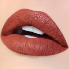 ColourPop - Ultra Matte - LOVE BUG // rich terracota Winter Lip Color, Lipstick Kit, Lip Gloss Colors, Lipstick Art, Best Lipsticks, Lips Shades, Love Bug, Lipstick Swatches, Colour Pop