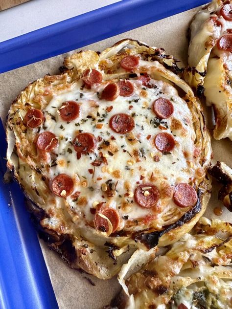 Cheese Cabbage Steaks, Hungry Happens Cabbage Steaks, Pizza Cabbage Steaks, Cabbage Steak Pizza, Cabbage Pizza Steaks, Cheesy Baked Cabbage Steaks, Cabbage Steaks Pizza, Cabbage Crust Pizza, Cabbage Pizza Recipe