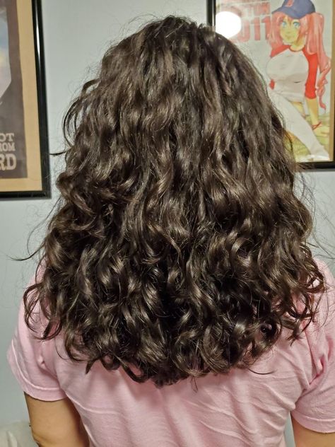 Defined Waves Haircut, 2b Waves Haircut, Defined Waves Hair, Dream Haircut, Waves Haircut, Natural Curly Hair Cuts, Layered Curly Hair, Curly Hair Photos, Curly Haircuts