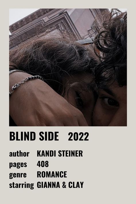 Gianna and Clay Blind Side Clay And Gianna, The Blind Side Book, Blind Side Book, Blind Side Kandi Steiner, Gold Beige Aesthetic, Kandi Steiner, Book Annotating, Blind Side, The Blind Side