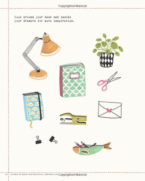 AmazonSmile: 50 Ways to Draw Your Beautiful, Ordinary Life: Practical Lessons in Pencil and Paper (Flow) (9781523501151): Irene Smit, Astrid van der Hulst, Illustrators from Flow: Books Book Art Painting, Flow Magazine, Draw Ideas, Desk Supplies, Zentangle Drawings, 수채화 그림, Pencil And Paper, Illustrators On Instagram, Big Book