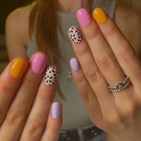 Summer Vacation Nails, Hippie Nails, Lovely Nails, Vibrant Nails, Cute Gel Nails, Vacation Nails, Nails 2024, Manicure Y Pedicure, Dream Nails