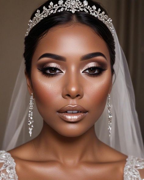 50 Soft Bridal Makeup for Every Ethnicity and Hair Colour : Elegant Glow for Platinum Blonde Brides 1 - Fab Mood | Wedding Color, Haircuts & Hairstyles | Nails | Colours