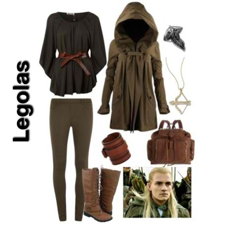 lord of the rings inspired outfit ~ legolas. the hood would be good to use for an everyday Aragorn outfit Lotr Outfits, Hobbit Clothes, Peter Pan Outfit, Everyday Cosplay, Nerd Fashion, Character Inspired Outfits, Fandom Fashion, Disney Inspired Outfits, Fandom Outfits