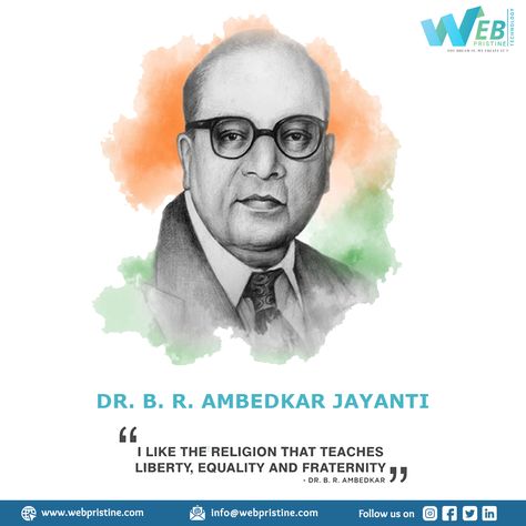 Dr. Bhim Rao Ambedkar was not only a famous leader but also a well-known social reformer who fought for the oppressed and was the face of the oppressed people of our country. His persona and portrayal of living life are exemplary for generations. We must learn from the life of Dr. BR Ambedkar and act more attentively for the social causes and growth of our country. Wishing everyone a very Happy Ambedkar Jayanti. #AmbedkarJayanti #AmbedkarJayanti2023 #Wishes #people #leader #WebPristine Dr B R Ambedkar Jayanti, B R Ambedkar Jayanti, Happy Ambedkar Jayanti, Dr B R Ambedkar, Ambedkar Jayanti, Activity Based Learning, B R Ambedkar, Digital Board, Good Morning Flowers Pictures