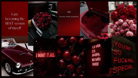 #moodboard #wallpaper #red Red Wallpaper Horizontal, Moodboard Wallpaper, Tumblr Banner, Wallpaper Red, Luxury Wallpaper, Aesthetic Colors, Red Wallpaper, Computer Wallpaper, Red Aesthetic