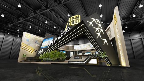 EGY HOLDING on Behance 1 Side Open Exhibition Stall Design, Glass Partition Wall, Cloth Shop, Exhibition Stall Design, Stall Design, Architecture Exhibition, Retail Inspiration, Exhibition Stall, Stall Designs