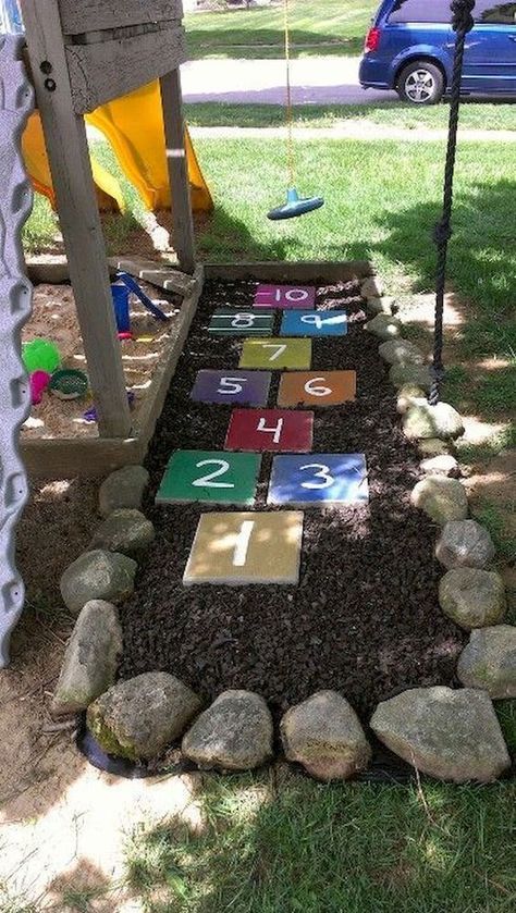 Diy Kids Playground, Backyard Kids, Fun Backyard, Play Area Backyard, Backyard Kids Play Area, Small Yards, Outdoor Play Areas, Diy Playground, Outdoor Play Area