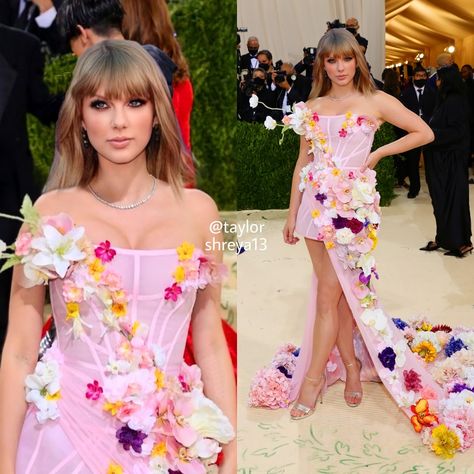 Taylor Swift Flower Dress, Taylor Swift Met Gala, Instagram Taylor Swift, Taylor Swift Book, Taylor Swift Birthday Party Ideas, Taylor Swift Fan Club, Taylor Swift Birthday, Gala Outfit, Taylor Swift Tour Outfits