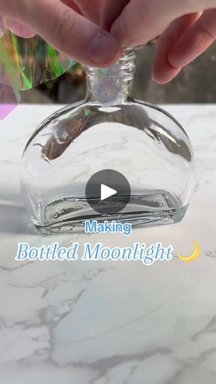 1M views · 11K reactions | Making my Bottled Moonlight decorative, color changing potion bottle!  #potion #potions #potionbottle #magic #art #fantasy #fantasyart #witch #bookshelfdecor #witches #moonlight #moon #lunarwitch | Forbidden Forest Apothecary | Inner Circle · Crescent Moon (Extended Version) Color Changing Potion Diy, Magic Potion Bottles, Diy Potion Bottles, Diy Glowing Potion Bottles, Light Up Potion Bottle Diy, Shimmery Potion Bottles Diy, Galaxy Potion Bottle, Forest Crafts, Forbidden Forest