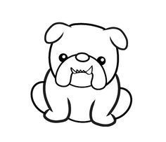 Draw A Bulldog, English Bulldog Full Grown, Bulldog Drawing, Bulldog Clipart, Bulldog Tattoo, Cute Bulldogs, Bulldog Art, French Bulldog Puppy, Desenho Tattoo