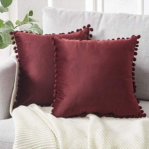 Bedroom Vibes, Lace Pillow, Suede Pillows, Custom Made Curtains, Bantal Sofa, Sofa Colors, Velvet Throw, Velvet Pillow Covers, Decorative Throw Pillow Covers