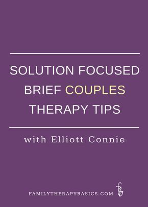 Solution Focused Therapy, Counseling Techniques, Marriage Therapy, Mental Health Counseling, Family Therapist, Couples Counseling, Marriage And Family Therapist, Counseling Resources, Family Therapy