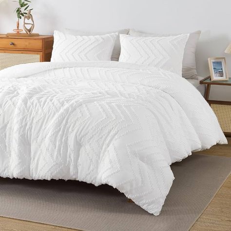 Amazon.com: Andency Comforter Full Size Set, Beige Boho Bed Comforter Full Cream Soft Warm Tufted Neutral Bedding Comforter Sets for Full Size Bed, 3 Pieces Aesthetic Chevron Cute Bohemian Textured Bedding Set : Home & Kitchen Pieces Aesthetic, Bedding Comforter Sets, Boho Bed, Bed Comforter, Neutral Bedding, Textured Bedding, Bedding Comforter, Lightweight Bedding, White Comforter