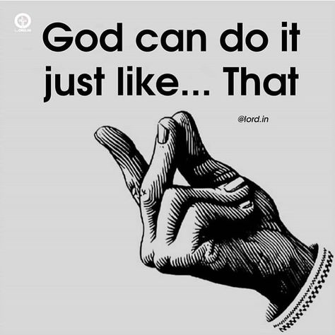 Isaac Desciple on Instagram: “God can do it just like that 🙏💙@harvestfaithapparel ___________________________________ Show God you're faithful, give us a follow…” Prophet Quotes, Christian Shirts Designs, Amazing Inspirational Quotes, Jesus And Mary Pictures, Christian Friends, Christian Prayers, God Can, Christian Devotions, Knowledge And Wisdom