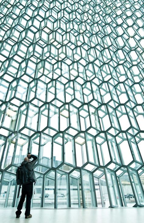 Harpa Concert Hall, Reykjavik Iceland // yrrgeirs Iceland Honeymoon, Harpa Concert Hall, Land Of Fire And Ice, Iceland Vacation, Iceland Trip, Iceland Photos, Iceland Travel Tips, Iceland Adventures, Iceland Reykjavik