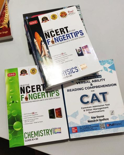 Preparatory books for all classes and exams are available on Bookswagon. NCERT Fingertips by MTG Editorial Board are popular books for preparation of 11th and 12th exams. Verbal Ability and Reading Comprehension for CAT by well-known authors Arun Sharma and Meenakshi Upadhyay will help you crack the English part of almost all competitive and entrance exams! . Start studying ASAP by getting these books on Bookswagon! Start Studying, 12th Exam, 12 Books, Editorial Board, Class 12, Model Test, Entrance Exam, Popular Books, Online Bookstore