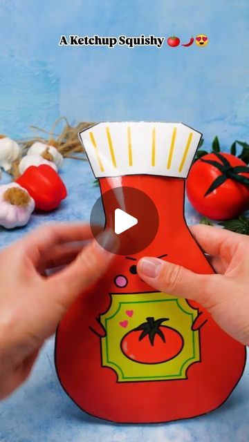 Itsy Bitsy Artsy I Art & Craft I Creative DIY on Instagram: "Is that a Ketchup Squishy? 🍅🌶✂️😍 Discover the ultimate ketchup squishy! Learn how to make this funny and adorable squishy toy. This craft is fun and easy to make. 
.
.
.
.
📌 Follow me for more:
➡️ @itsy_bitsy_23
➡️ @itsy_bitsy_23
➡️ @itsy_bitsy_23
.
.
.
.
#DIY #CraftingFun #papercraft #KidsCrafts #CreativeKids #ArtAndCraft #funtoy #FunProjects #CraftyKids #CraftyIdeas #PlaytimeCreations #squishytoy #CraftInspiration #CreativePlay #ArtfulKids #CraftyPlay #HandmadeFun #KidsActivities #funnycraft #CraftyParents CreativePlaytime #CraftyIdeasForKids #PlaytimeCrafts #CraftyCreativity #CraftyFun #CraftyKidsClub #DIYForKids #CraftingWithKids #kindergartencrafts" How To Make Squishies, Kindergarten Crafts, Crafty Kids, Kids Club, Craft Inspiration, Creative Kids, Art Craft, Ketchup, Creative Play