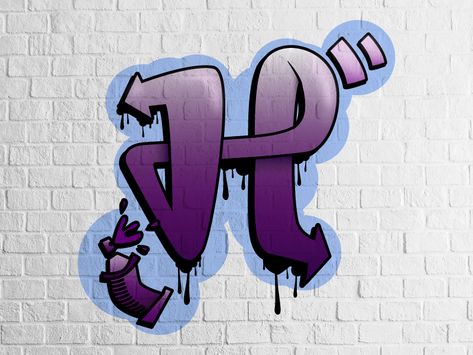 Graffiti Lettering H, Cool Graffiti Letters, Graffiti Letter I, Graffiti Art Letters, Pretty Handwriting, Doodle Quotes, Graffiti Letters, Graffiti Writing, Graffiti Lettering Fonts