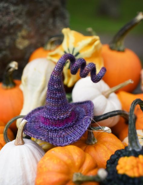 Ensorcellment - Payhip Sisters Art, Witches Hat, Halloween Witch Hat, Malabrigo Yarn, Knitting Tools, Cascade Yarn, Knitting Charts, Pipe Cleaner, Witch Hat