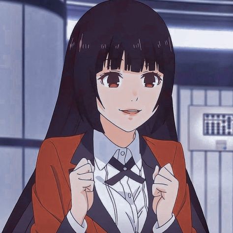 Characters With Bangs, Brown Hair Bangs, Black Hair Bangs, Anime Haircut, Anime Black Hair, Anime Head, Yumeko Jabami, Anime Hair, Popular Anime