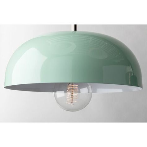 Walter 1-Light Dome Pendant Contemporary Pendant Lights, Foyer Pendant, Florida House, Incandescent Lamp, Lantern Pendant, Kitchen Island Lighting, Hudson Valley Lighting, Globe Lights, Breakfast Nook