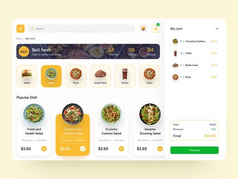 Fast-Food Delivery App by Md. Shamsul Alam on Dribbble Food Delivery Website, Food Website Design, Food Ordering App, Food Web Design, Web Design Websites, Desain Ui, Food Delivery App, Mobile App Design Inspiration, Text Logo Design