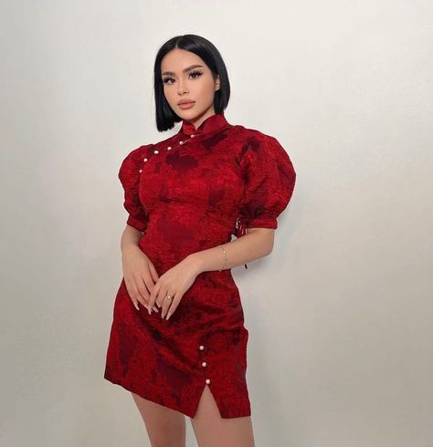 Lunar New Year Outfit, Hayley Bui, New Year Outfit, Classy Fits, Happy Lunar New Year, New Years Outfit, New Years Dress, Lunar New Year, Lunar New