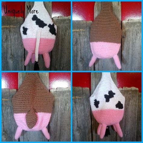 Udderly Fantastic Bag by Uniquely More | Crocheting Pattern - Looking for your next project? You're going to love Udderly Fantastic Bag by designer Uniquely More. - via @Craftsy