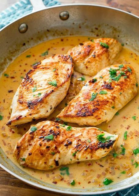 Creamy Cilantro Lime Sauce, Dinner Skillet, Pollo Recipe, Sallys Baking, Recipes Skillet, Cilantro Chicken, Cilantro Lime Sauce, Sally's Baking, Cilantro Lime Chicken