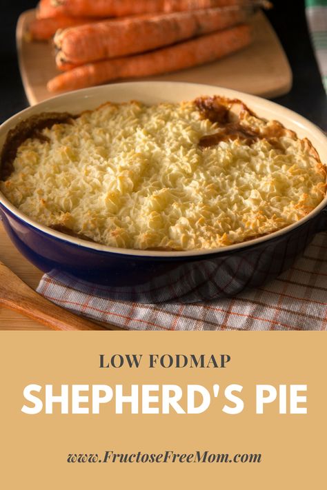 Low Fodmap Comfort Food, Low Fodmap Pie Recipes, Low Fodmap Fall Recipes, Low Fodmap Ground Beef Recipes, Low Fodmap Shepherds Pie Recipe, Low Fodmap Chicken Pot Pie, Ground Beef Low Fodmap Recipe, Low Fodmap Thanksgiving, Low Fodmap Stuffing