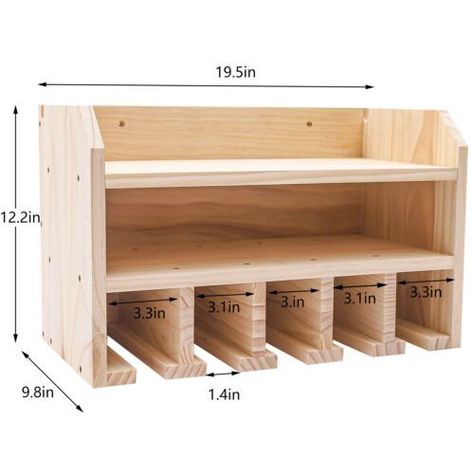 Wood Shelves Garage, Power Tool Holder, Wc Icon, Drill Organizer, Garage Wall Cabinets, Tool Wall Storage, Dream Workshop, Power Tool Organizer, Storage Shed Organization