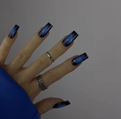 Fake Nails Designs, Wow Nails, Airbrush Nails, Grunge Nails, Classy Acrylic Nails, Nails Only, Long Square Acrylic Nails, Nails 2023, Fire Nails