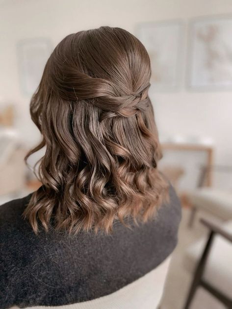 #hairstyleinspo #hairgoals #hairtrends #hairstyleideas #hairinspiration #hairtutorial #hairtransformation #hairlove #hairstyleoftheday #hairfashion Braided Up Do, Bridesmaid Hair Ponytail, Venus Of Willendorf, Bridesmaid Hair Makeup, Wedding Hairstyles Bride, Ball Hairstyles, Bridesmaid Hair Half Up, Dance Hairstyles, Wedding Guest Hairstyles